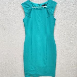 Banana Republic Cyan Business Dress Size 2